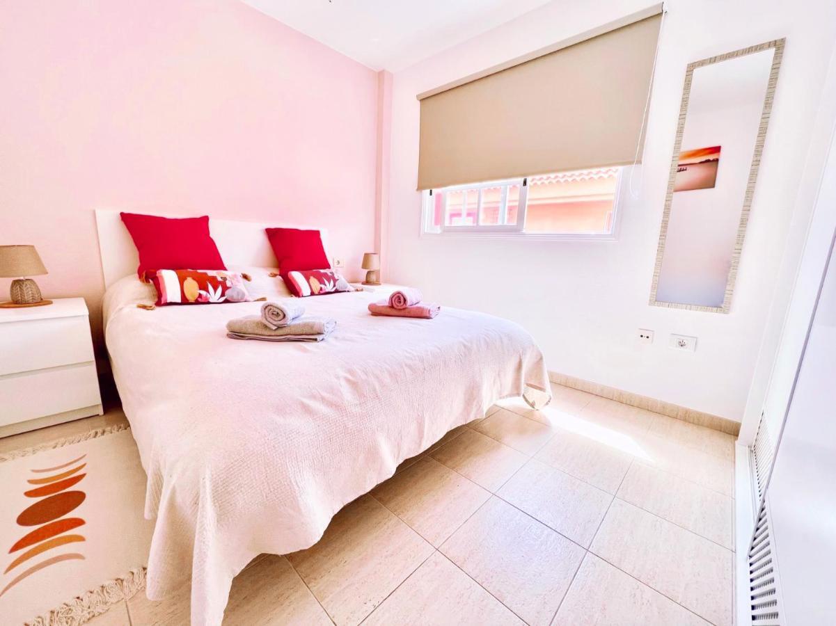 !!! Relaxing View, The Heights Apartment With Terrace And Heated Pools, Los Cristianos Los Cristianos  Zewnętrze zdjęcie