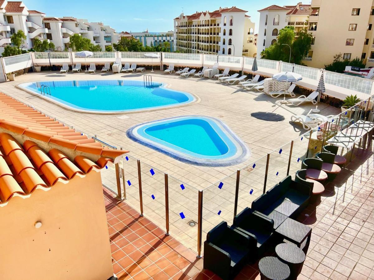 !!! Relaxing View, The Heights Apartment With Terrace And Heated Pools, Los Cristianos Los Cristianos  Zewnętrze zdjęcie