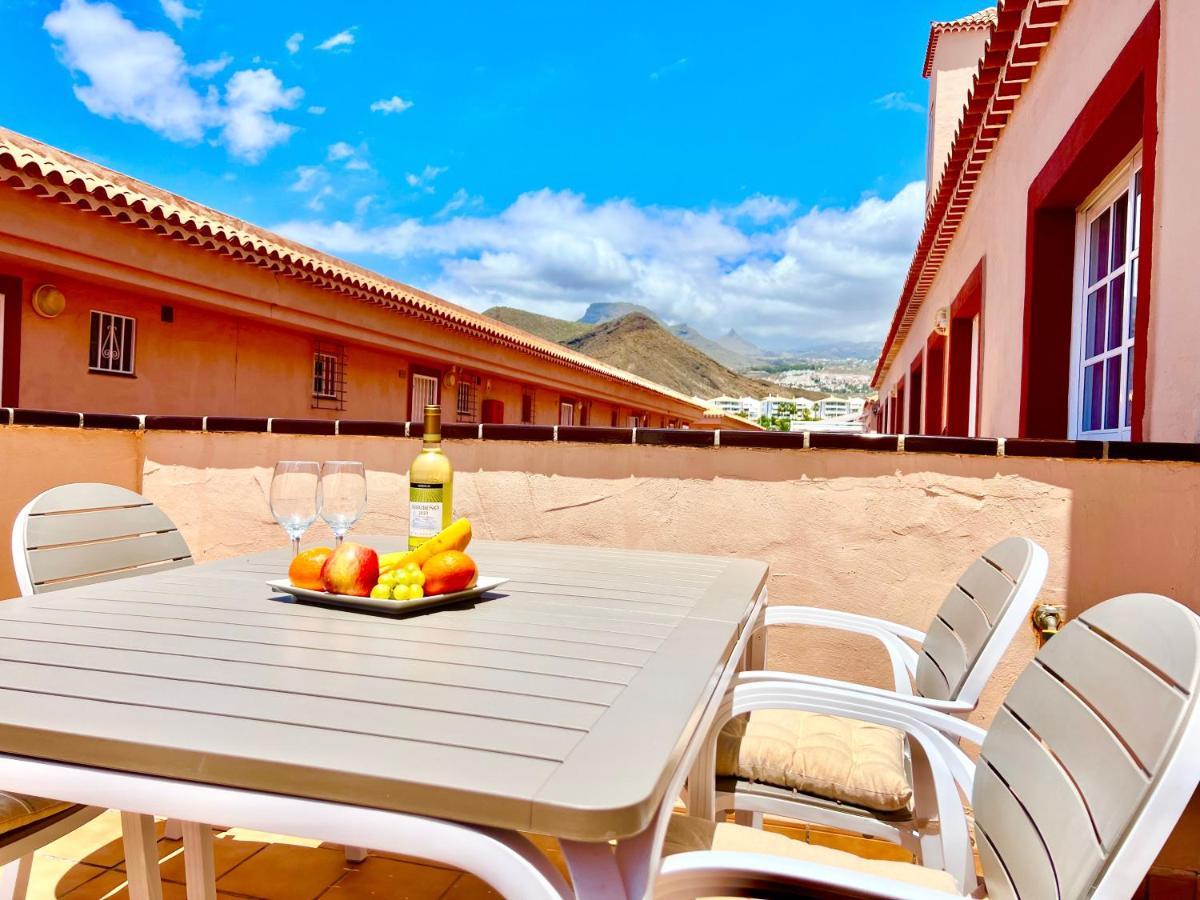 !!! Relaxing View, The Heights Apartment With Terrace And Heated Pools, Los Cristianos Los Cristianos  Zewnętrze zdjęcie