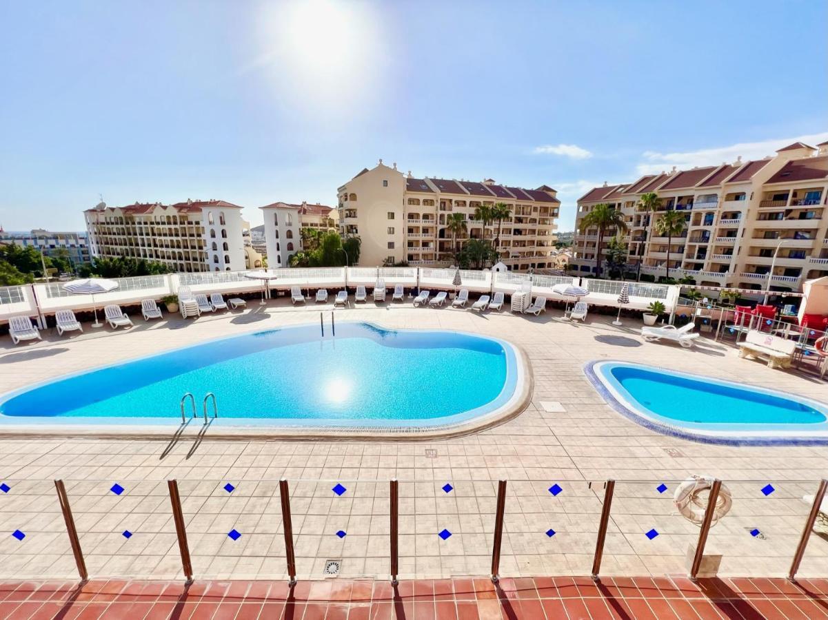 !!! Relaxing View, The Heights Apartment With Terrace And Heated Pools, Los Cristianos Los Cristianos  Zewnętrze zdjęcie